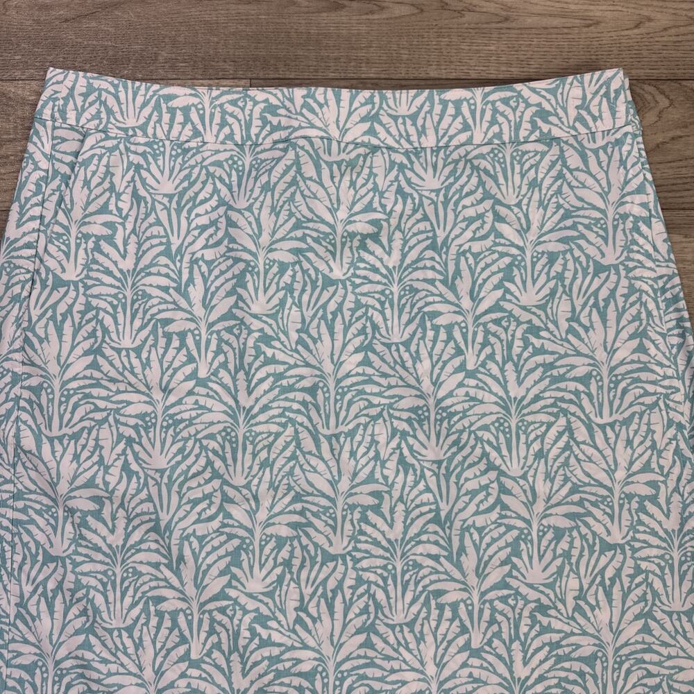 RipSkirt Hawaii Adjustable Swim Coverup Wrap Skirt Blue White Pattern sz L - Picture 2 of 5